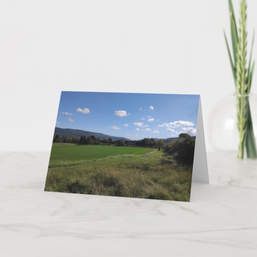 Welsh Landscape 2024 Karte (Vorderseite)