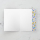 Welsh Language Daisies Grandeleltern Day Card Karte (Innenseite)