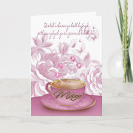 Welsh Language Mother Day Card Karte