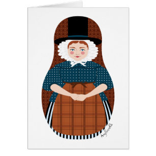 Welsh Matryoshka Card
