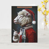 Welsh Merry Christmas Card Karte (Gelbe Blume)