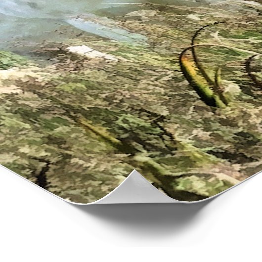 WELSH MOUNTAIN MARE POSTER (Ecke)