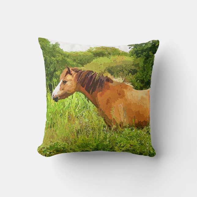 WELSH MOUNTAIN PONY KISSEN (Vorderseite)