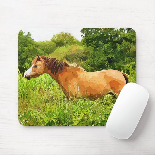 WELSH MOUNTAIN PONY MOUSEPAD (Mit Mouse)