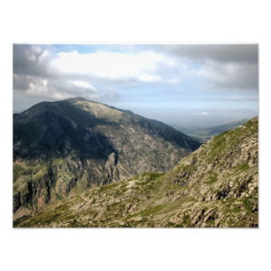 WELSH MOUNTAINS FOTODRUCK