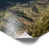 WELSH MOUNTAINS FOTODRUCK (Ecke)