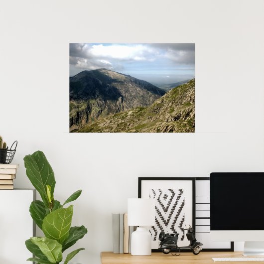WELSH MOUNTAINS POSTER (Heimbüro)