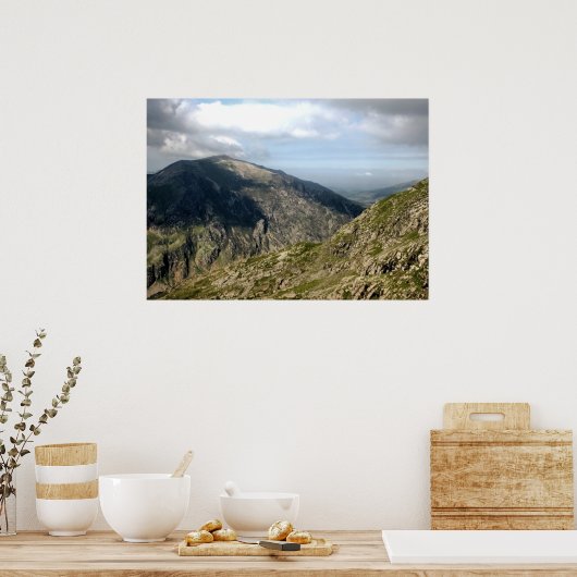WELSH MOUNTAINS POSTER (Küche)