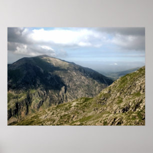 WELSH MOUNTAINS POSTER