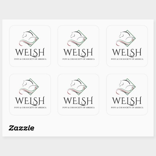 Welsh Pony & Cob Stickers (Blatt)