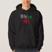 Welsh Pride Wales Flag Hoodie (Vorderseite)