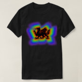 Welsh Rainbow Shadow Dragon T-Shirt (Design vorne)