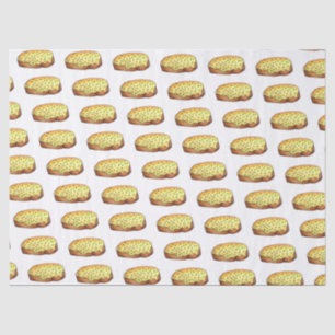 Welsh Rarebit Savory Cheese Toast British Food UK Seidenpapier