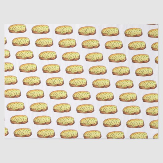 Welsh Rarebit Savory Cheese Toast British Food UK Seidenpapier (Vorderseite)