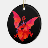 Welsh Red Dragon Ornament (Links)