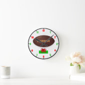 Welsh Rugby Wall Clock Runde Wanduhr (Zuhause)