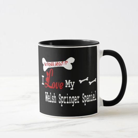 Welsh Springer Spanel (I Liebe) Tasse (Rechts)