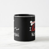 Welsh Springer Spanel (I Liebe) Tasse (Zentrum)