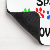 Welsh Springer Spanel Walks Design Mousepad (Ecke)