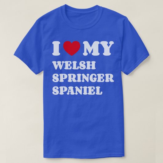 Welsh Springer Spaniel 1 T-Shirt (Design vorne)