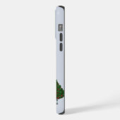 Welsh Springer Spaniel Blue Christmas Holiday iPhone Hülle (Linke Seite)