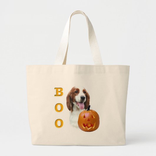 Welsh Springer Spaniel Boo Jumbo Stoffbeutel (Vorne)