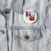 Welsh Springer Spaniel Halloween Candy Button (Beispiel)
