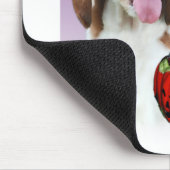 Welsh Springer Spaniel Halloween Candy Mousepad (Ecke)