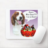 Welsh Springer Spaniel Halloween Candy Mousepad (Mit Mouse)
