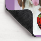 Welsh Springer Spaniel Halloween Candy Mousepad (Ecke)
