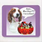 Welsh Springer Spaniel Halloween Candy Mousepad (Vorne)