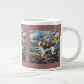 Welsh Springer Spaniel Kunstgeschenke Jumbo-Tasse (Rechts)