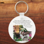 Welsh Springer Spaniel Kunstgeschenke Schlüsselanhänger (Vorderseite)
