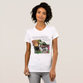 Welsh Springer Spaniel Kunstgeschenke T-Shirt (Vorne ganz)