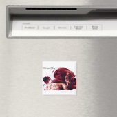 Welsh Springer Spaniel Liebe Magnet (In Situ (Geschirrspüler))