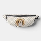 Welsh Springer Spaniel Malerei Original Dog Art Bauchtasche (Ablage )