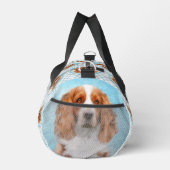 Welsh Springer Spaniel Malerei Original Dog Art Duffle Bag (Rechts)