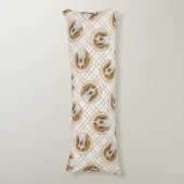 Welsh Springer Spaniel Malerei Original Dog Art Seitenschläferkissen (Vorderseite Vertikal)