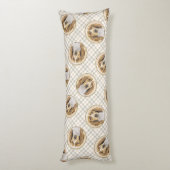 Welsh Springer Spaniel Malerei Original Dog Art Seitenschläferkissen (Rückseite (Vertikal))