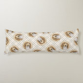 Welsh Springer Spaniel Malerei Original Dog Art Seitenschläferkissen (Vorderseite)