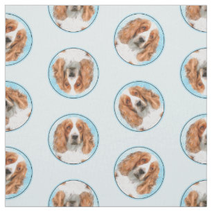 Welsh Springer Spaniel Malerei Original Dog Art Stoff
