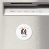 Welsh Springer Spaniel Mama 2 Magnet (In Situ (Geschirrspüler))