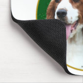 Welsh Springer Spaniel Peace Mousepad (Ecke)