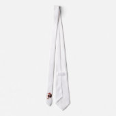 Welsh Springer Spaniel Santa Paws Krawatte (Rückseite)