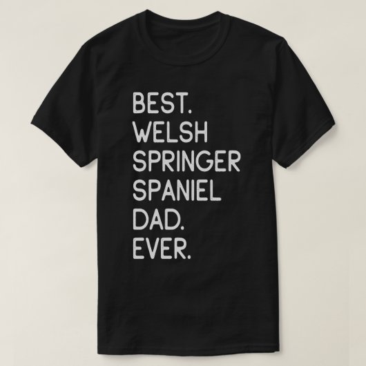 Welsh Springer Spaniel T-Shirt (Design vorne)