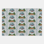 Welsh Springer Spaniel Weihnachten Geschenkpapier Set (Vorderseite 2)