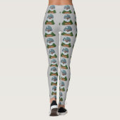 Welsh Springer Spaniel Weihnachten Leggings (Rückseite)