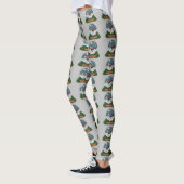 Welsh Springer Spaniel Weihnachten Leggings (Links)
