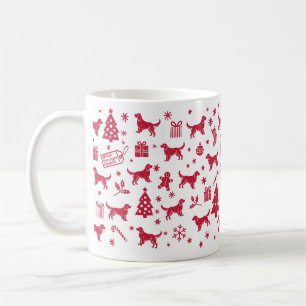 Welsh Springer Spanier Weihnachtsdesign Kaffeetasse