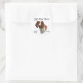 Welsh Springer Spanisch History Design Runder Aufkleber (Tasche)